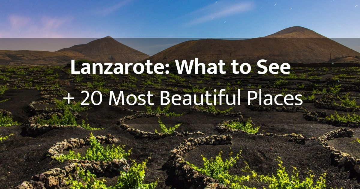 Lanzarote what to see