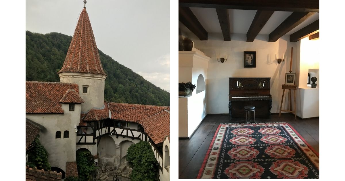 Jaký je Drákulův hrad v Rumunsku