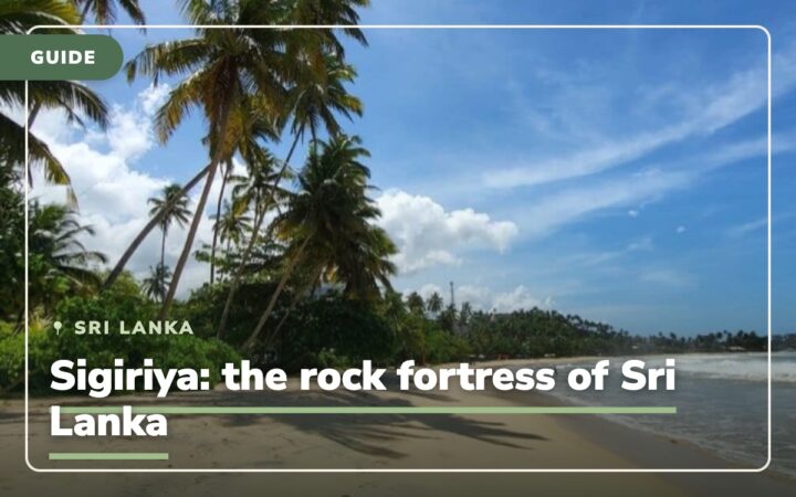 The rock fortress of Sigiriya Sri Lanka has only recently been uncovered. What to see around?