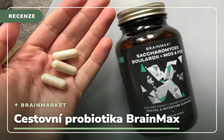 Recenze Brainmarket: Cestovní probiotika BrainMax a 5 pravidel, jak nedostat střevní chřipku