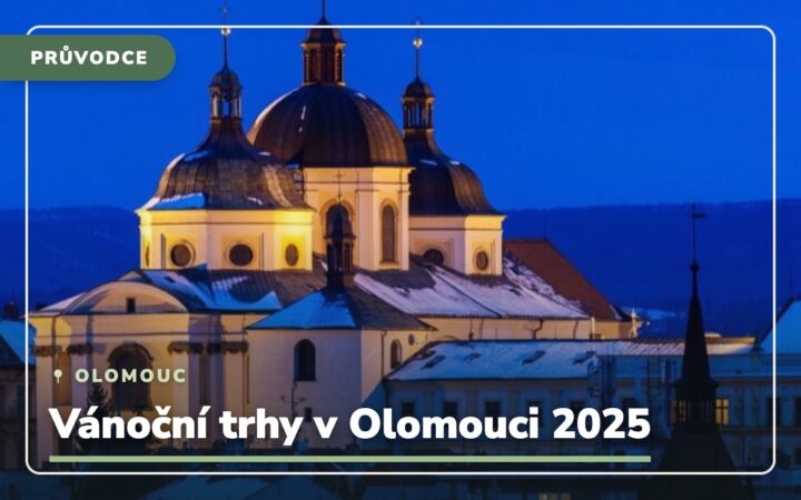 Vánoční trhy Olomouc 2025: Program, otevírací doba + 10 tipů, co dělat v Olomouci v zimě