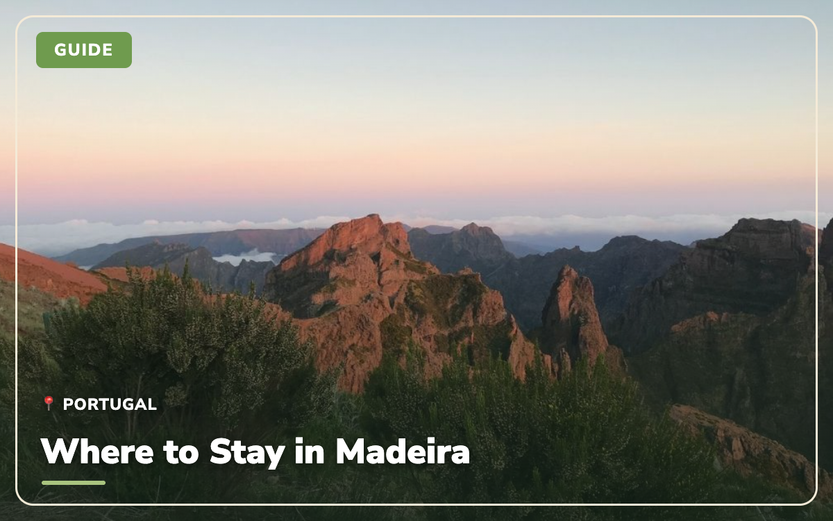 Where to Stay in Madeira: Best Areas & Hotels (2026)